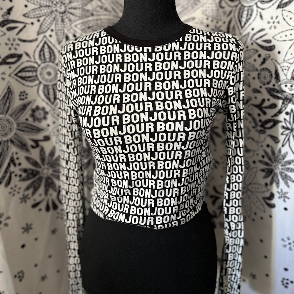 Forever 21 Bonjour Top SZ S - Picture 2 of 3